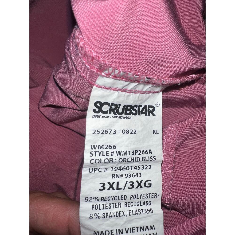 Scrub star women’s pink scrub pants - Picture 7 of 7